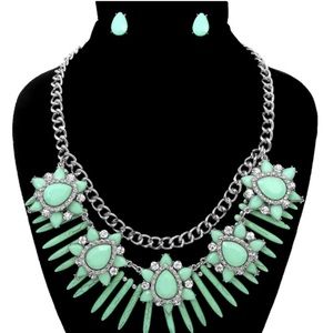 🍭 MINTEA FLOWERS NECKLACE SET *NWT* 🍭